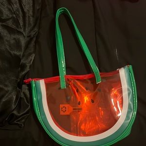 Watermelon shaped/designed purse